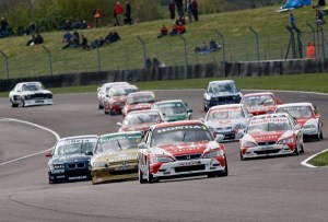 Super Tourers - back on the track where they belong, here at Thruxton on Easter Saturday. This and the following picture are courtesy of Peter Still, PSP Images, a superb photographer and strong supporter of the Super Touring series. For more of Peter's work go to http://psp-images.photoshelter.com/