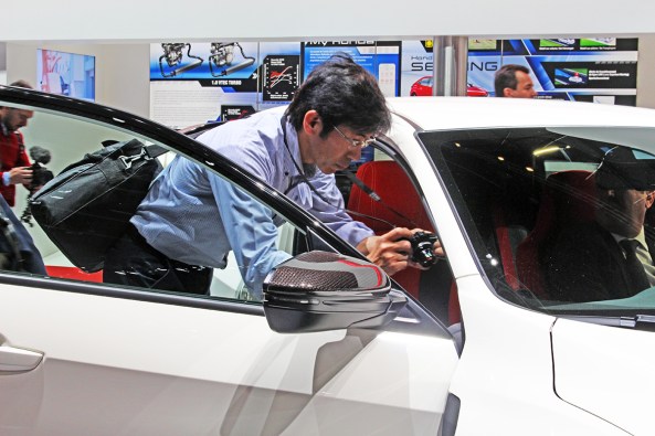 Geneva motor Show spy