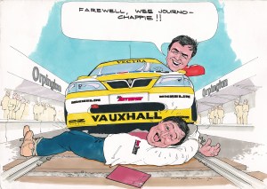 Cleland leaving card